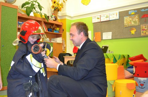 Spotkanie ze strażakiem 